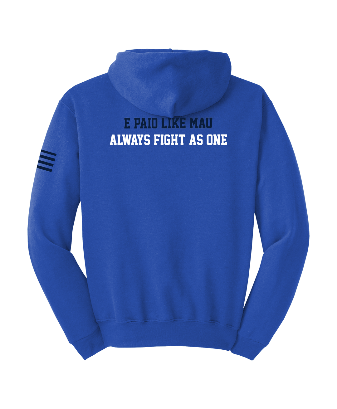 Kamehameha Boys Basketball Cotton Hoodie Royal Blue