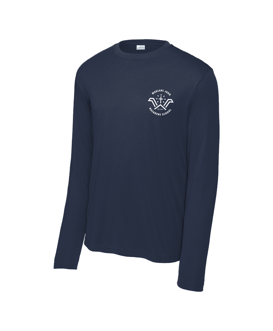 Adult Drifit Long Sleeve Shirt - Navy