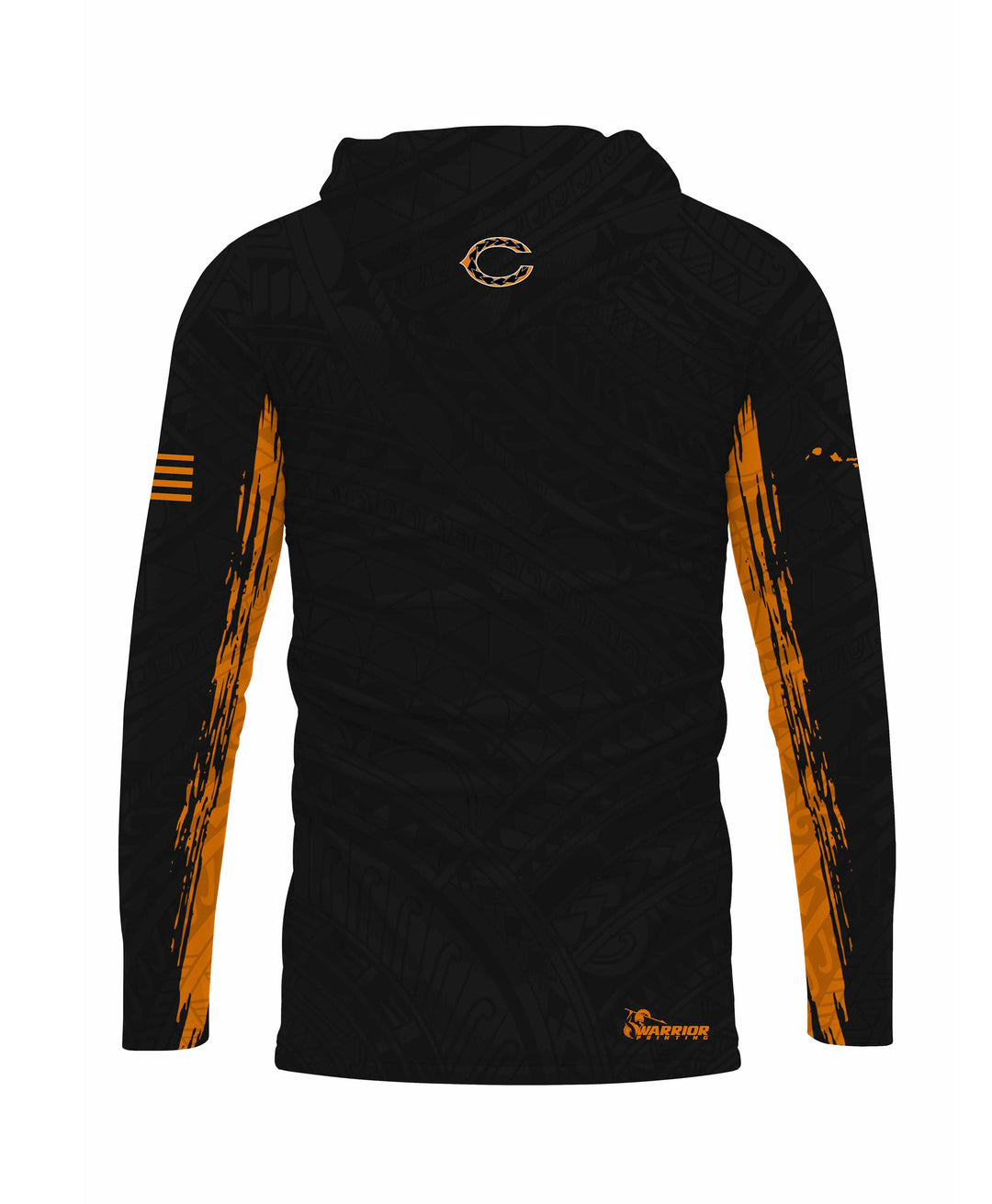 Campbell Sabers Sublimated Hooded Long Sleeve Drifit