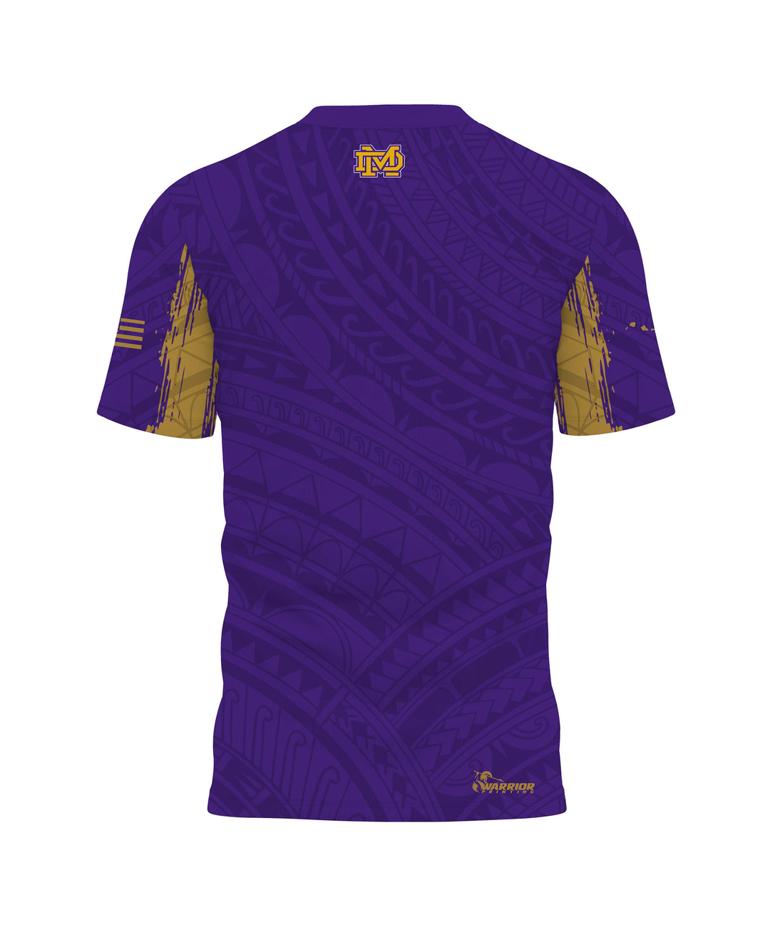 Damien Monarchs Drifit Short Sleeve Shirts