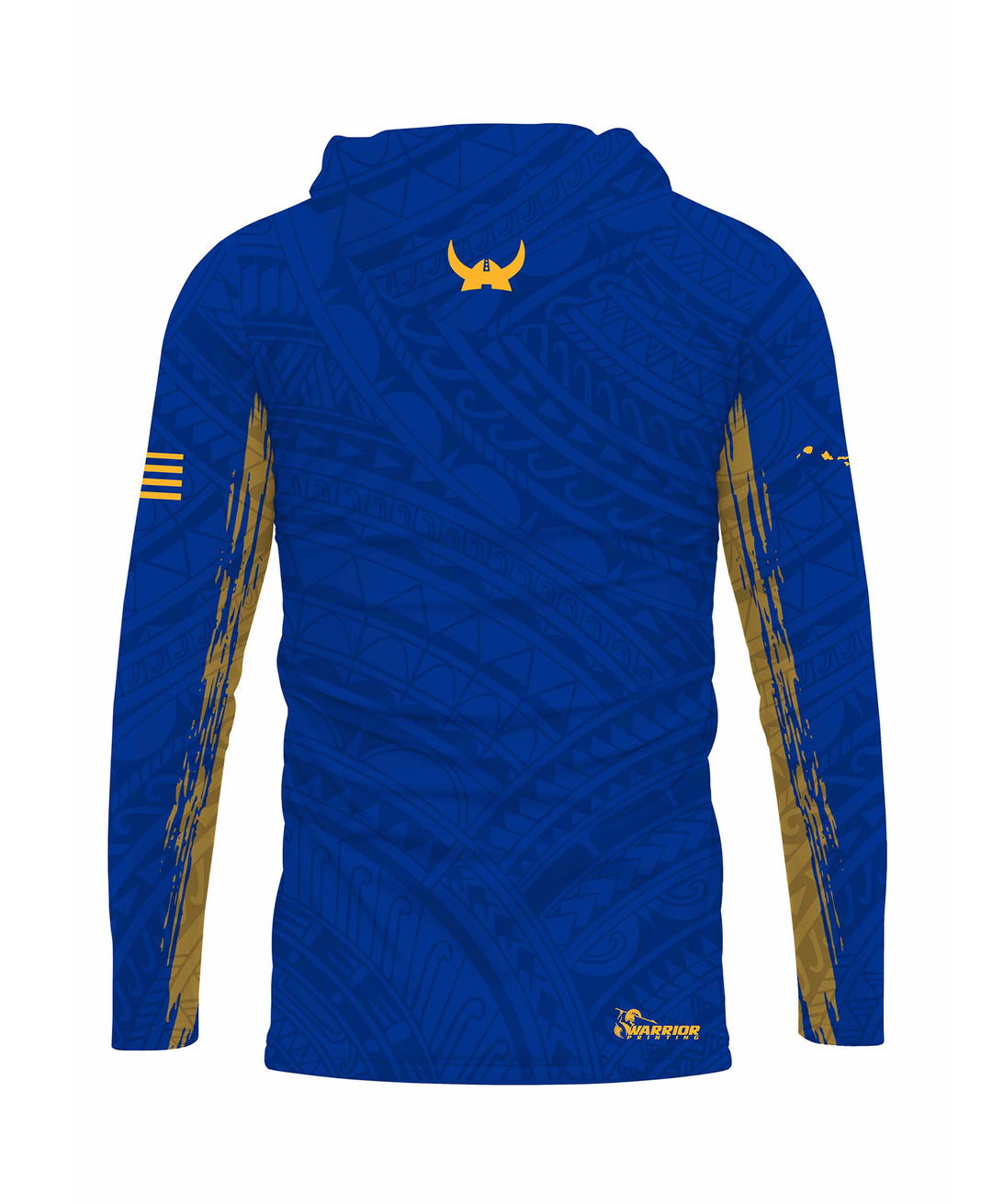Hilo High Vikings Sublimated Hooded Long Sleeve Drifit