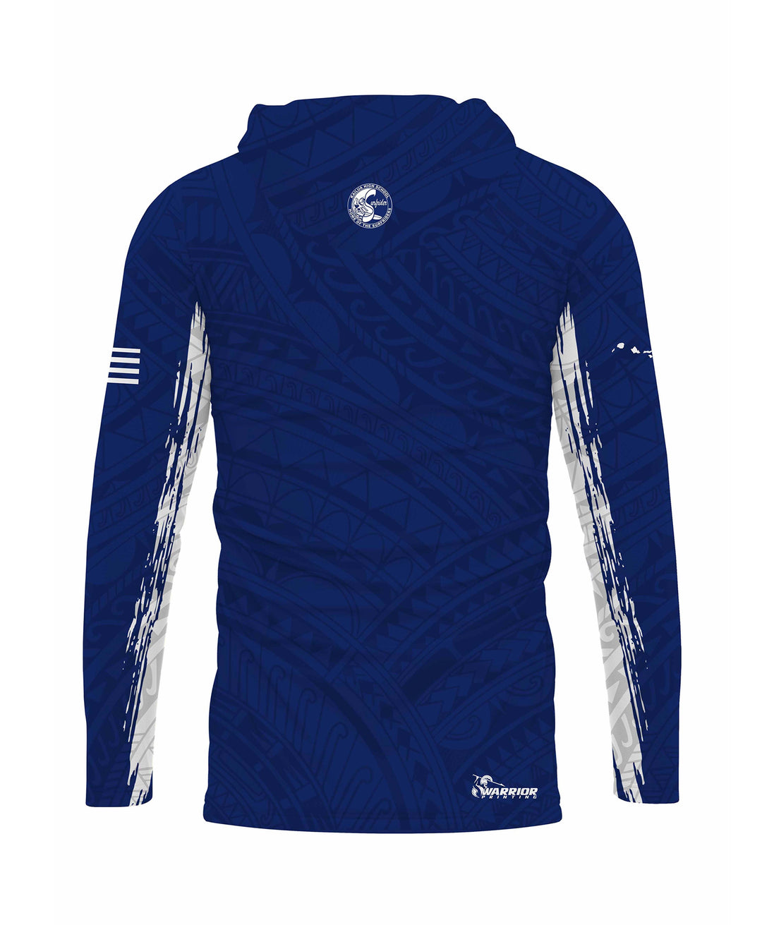 Kailua Surf Riders Sublimated Hooded Long Sleeve Drifit
