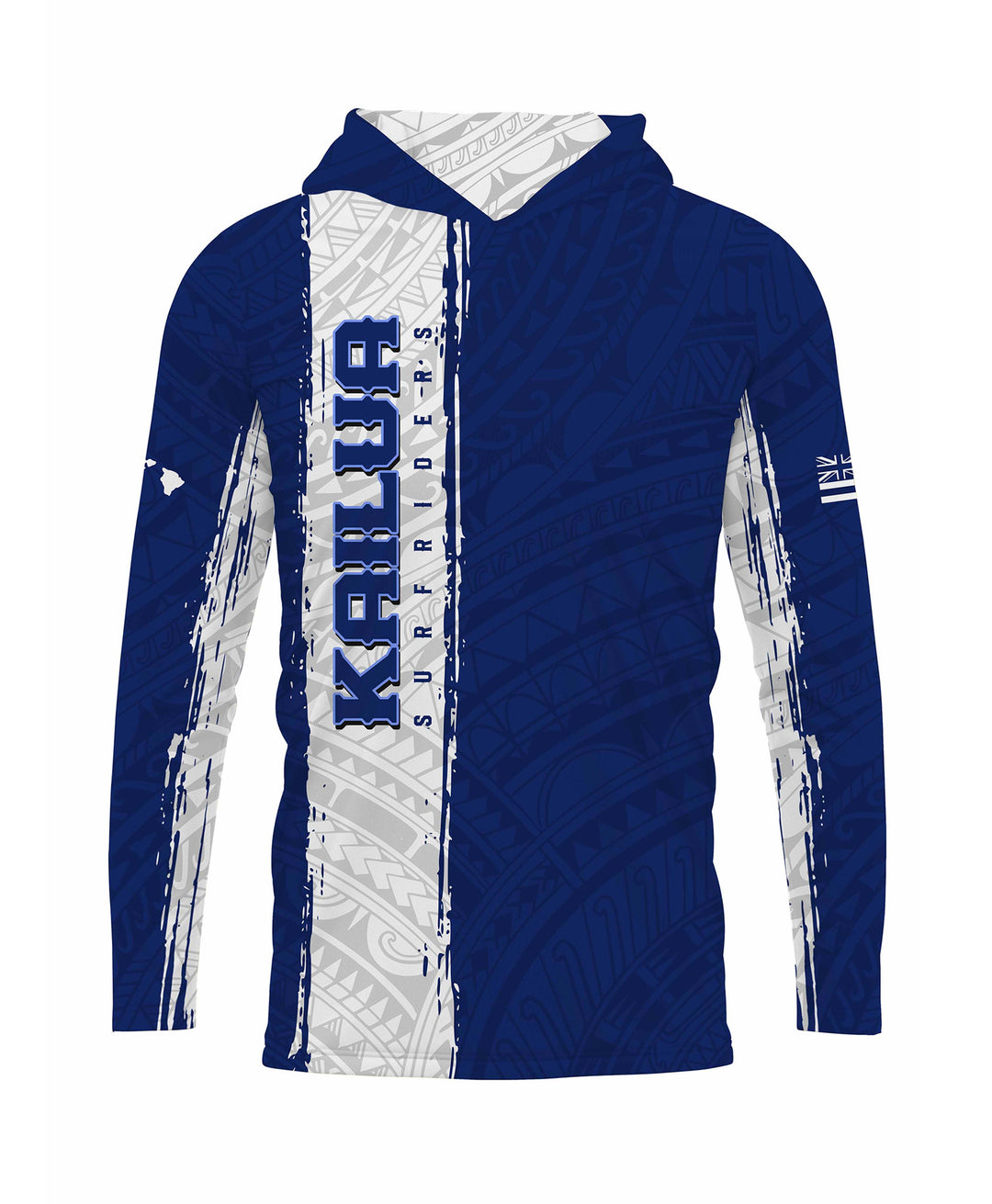 Kailua Surf Riders Sublimated Hooded Long Sleeve Drifit