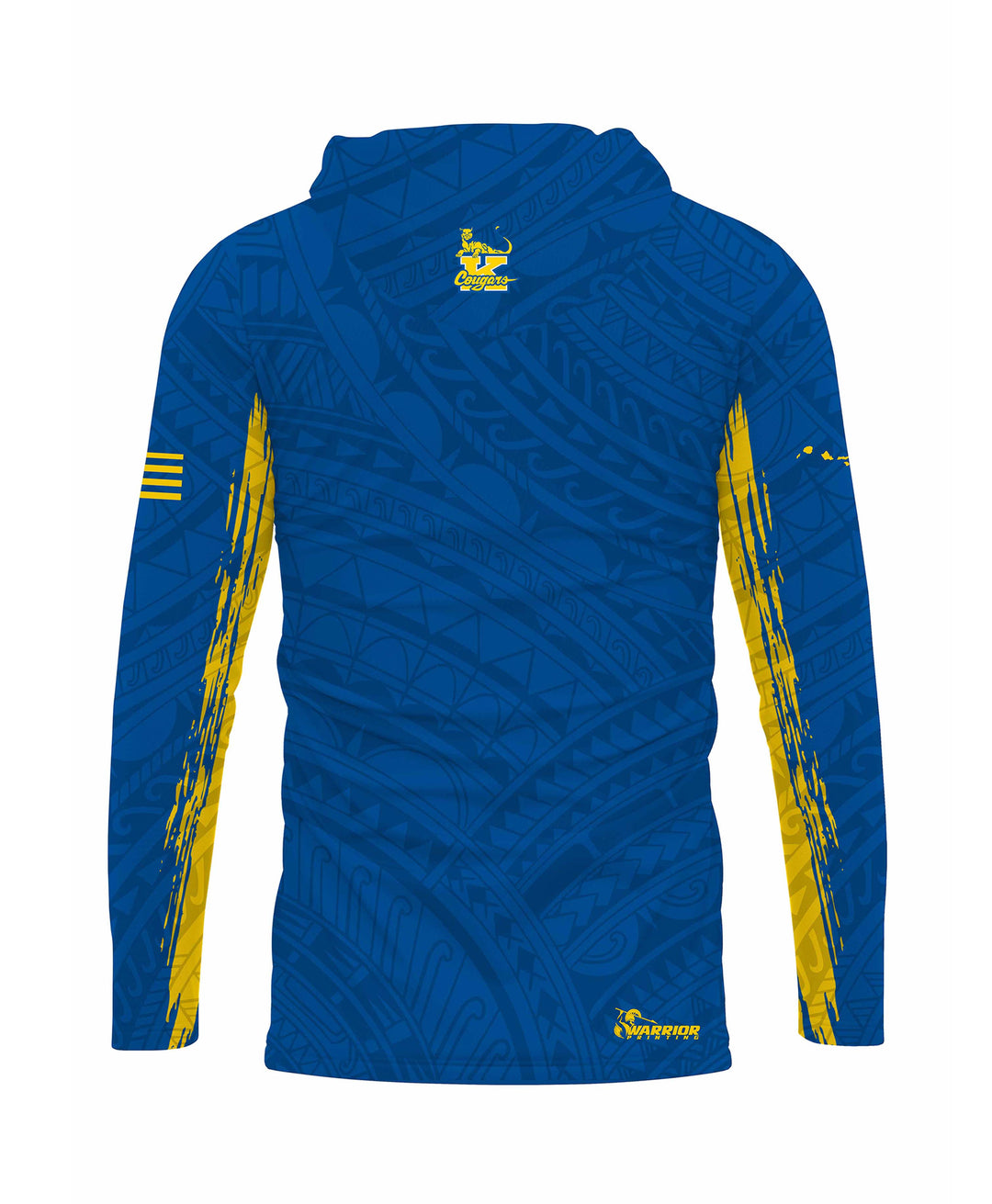 Kaiser Cougars Sublimated Hooded Long Sleeve Drifit