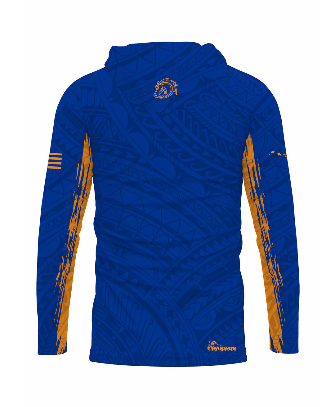 Kalaheo Mustangs Sublimated Hooded Long Sleeve Drifit