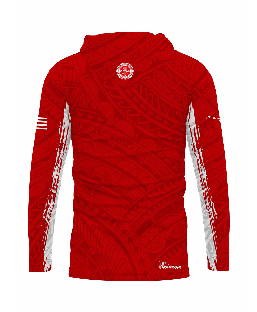 Lahainaluna Luna Sublimated Hooded Long Sleeve Drifit
