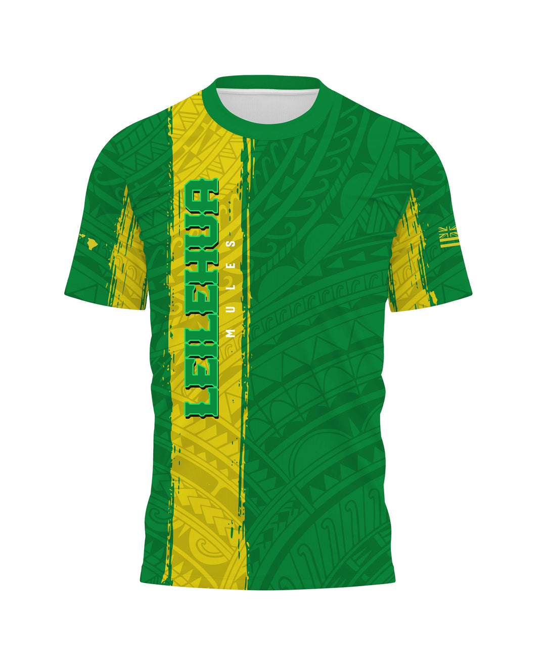 Leilehua Mules Drifit Short Sleeve Shirts