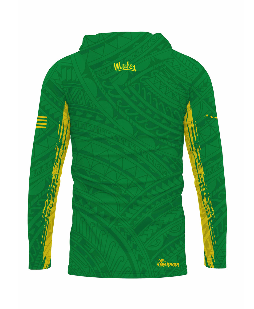 Leilehua Mules Sublimated Hooded Long Sleeve Drifit