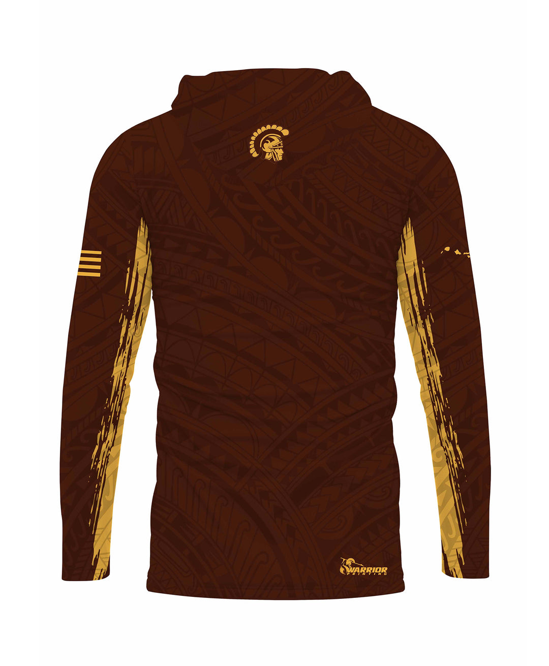 Mililani Trojans Sublimated Hooded Long Sleeve Drifit