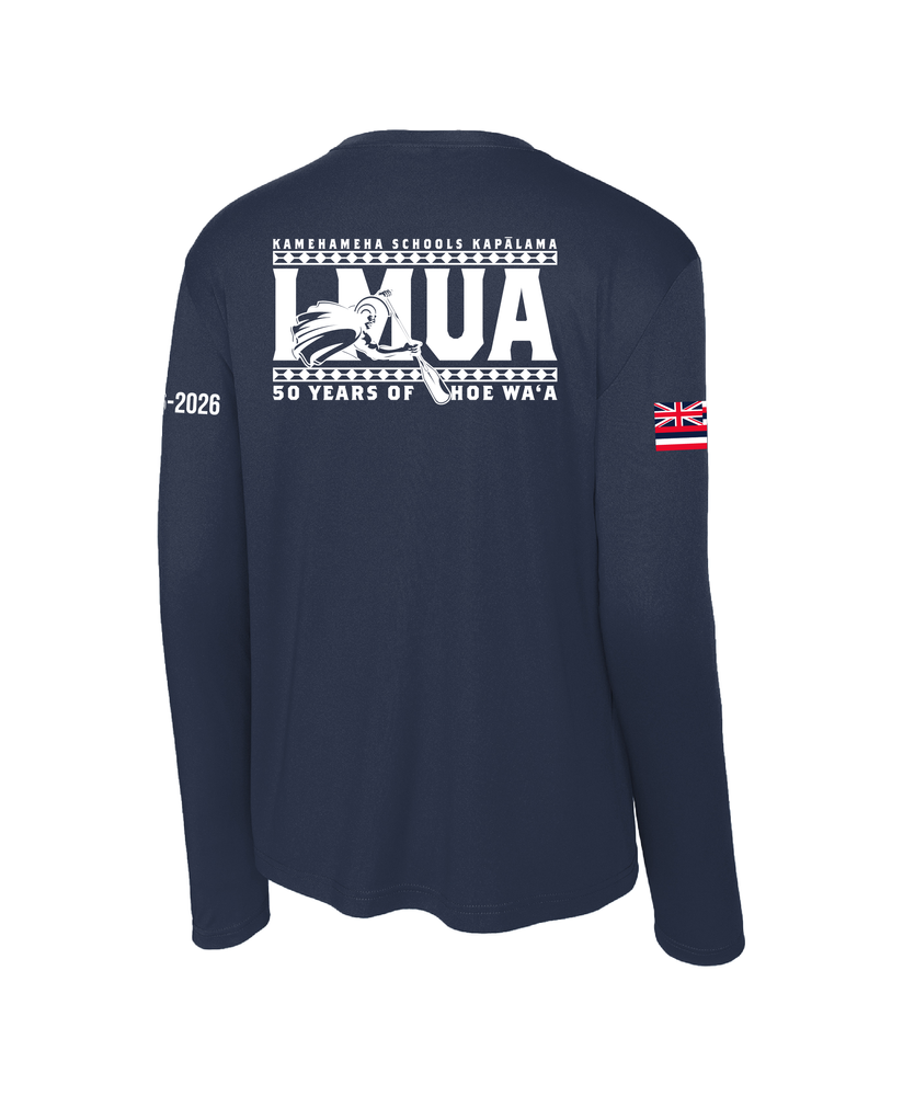 Canoe Paddling Drifit Long Sleeve Shirts