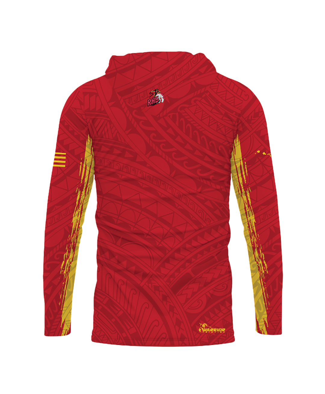 Roosevelt Rough Riders Sublimated Hooded Long Sleeve Drifit