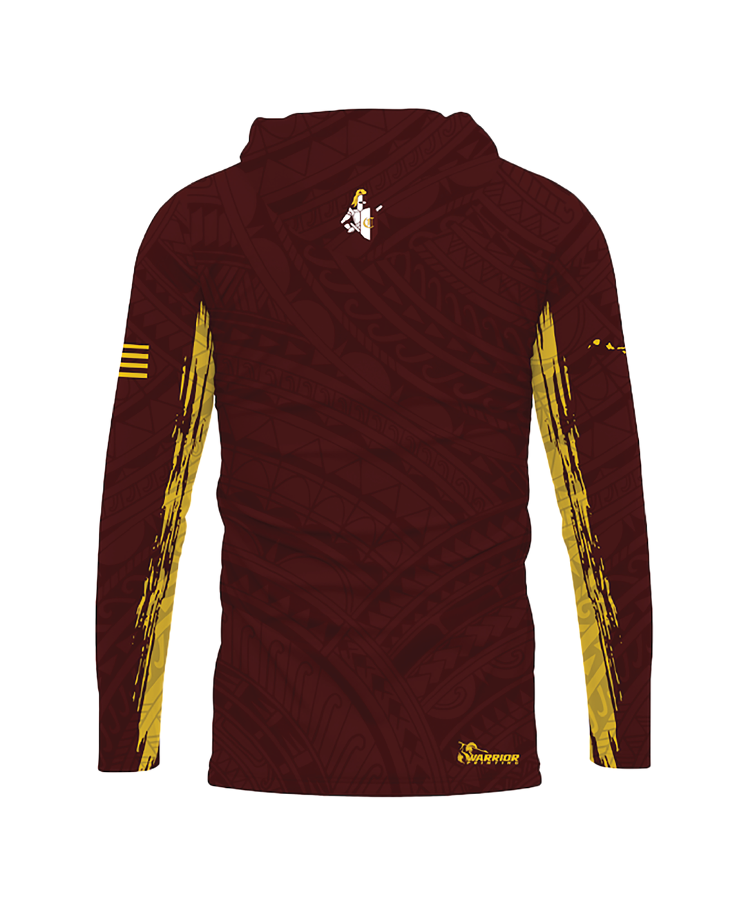 Castle Knights Sublimated Hooded Long Sleeve Drifit