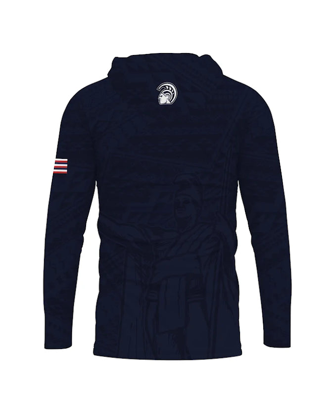 Warrior Football Sublimated Hooded Longsleeve Dri-Fit