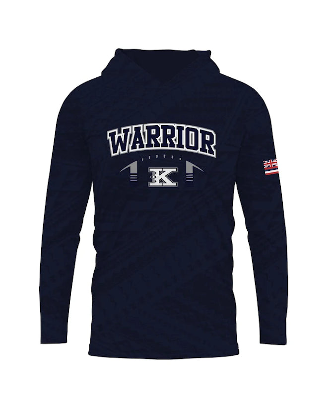 Warrior Football Sublimated Hooded Longsleeve Dri-Fit